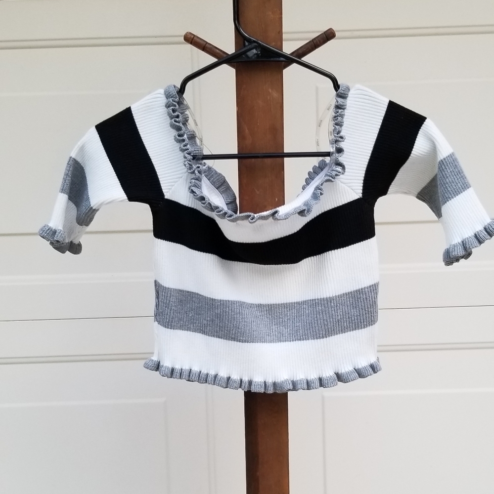 Stripe crop top